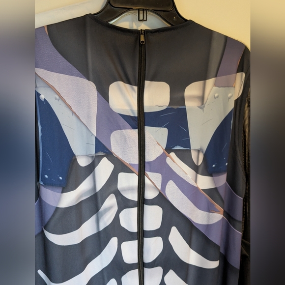 Spirit Halloween Fortnite Skull Trooper Skeleton Adult Large Costume - Picture 7 of 15